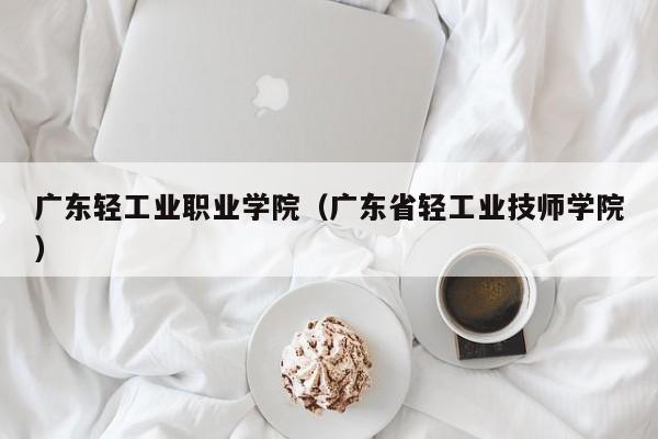 广东轻工业职业学院（广东省轻工业技师学院）